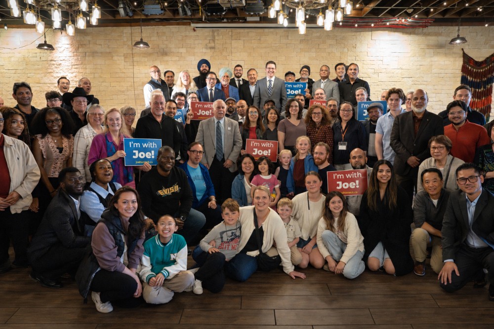 Joe Horneck Campaign Launch Event Group